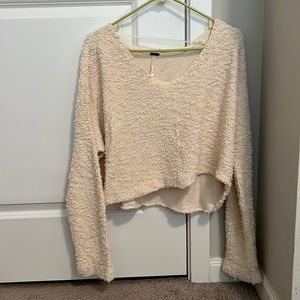 Free people cropped sweater